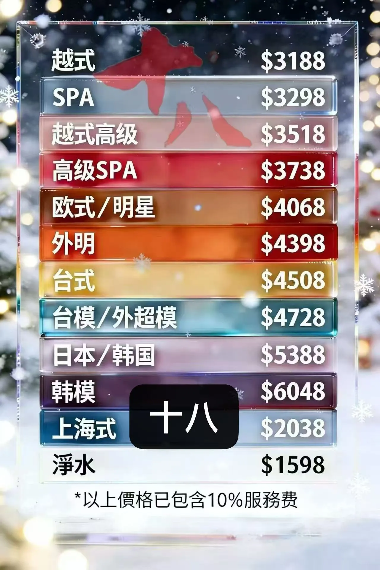 澳門十八桑拿重新裝修後大廳全景